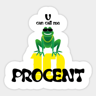 10procent Sticker